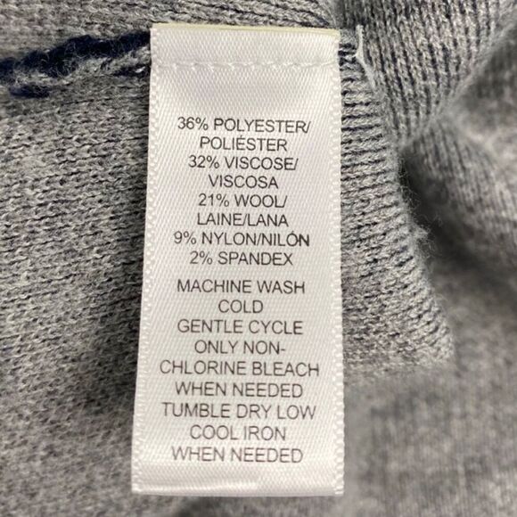 Loft Mock Neck Wool Blend Sweater size Small - Picture 4 of 4